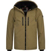 Herren Winterparka mit Teddyfutter