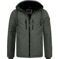 Herren Winterparka mit Teddyfutter