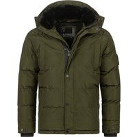 Herren Winterparka mit Teddyfell