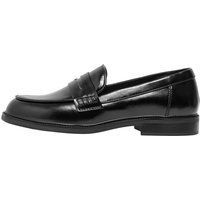 Klassischer schwarzer Penny Loafer