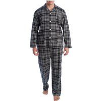 Herren Baumwoll-Schlafanzugset mit Karomuster