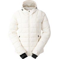 Gesteppte, gefütterte Jacke mit Kapuze