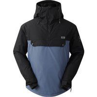 Zweifarbige Anorak-Skijacke