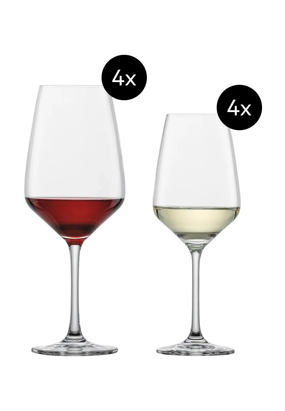SCHOTT ZWIESEL Weinglas-Set, 8-teilig, transparent, 99