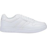 Minimalistische, weiße Low-Cut Sneaker