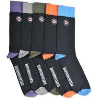 Herren Gemusterte Socken aus Baumwollmischung
