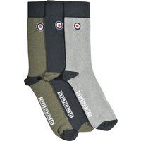 Herren Socken Set mit Logo Muster