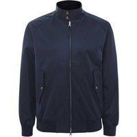 Herrenjacke im Harrington-Stil in Marineblau