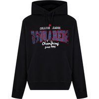 Baumwoll-Hoodie mit College-League-Logo
