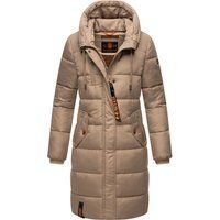 Lange gesteppte Winterjacke für Damen