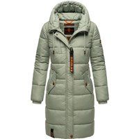 Lange gesteppte Winterjacke für Damen