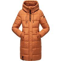 Lange gesteppte Winterjacke für Damen