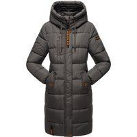 Lange gesteppte Winterjacke für Damen