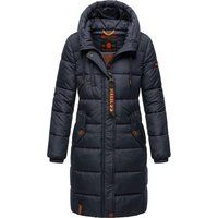 Lange gesteppte Winterjacke für Damen