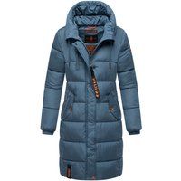 Lange gesteppte Winterjacke für Damen
