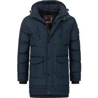 Herren Winterparka mit Kapuze und Fütterung