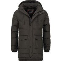 Herren Winterparka mit Kapuze und Fütterung