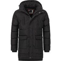 Herren Winterparka mit Kapuze und Fütterung