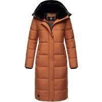 Lange gesteppte Winterjacke für Damen