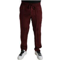 Freizeit-Hose mit Kronenprint
