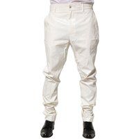 Schlank geschnittene Vinylhose