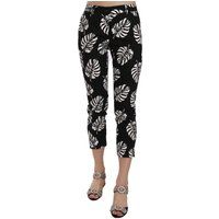 Dolce Gabbana Verkürzte Hose mit Blumenmuster