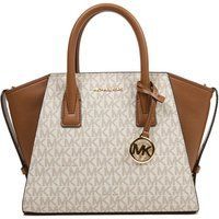 Elegante Satchel-Tasche mit Logo-Print