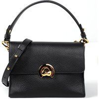 Elegante Lederhandtasche mit Henkel
