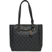 Strukturierte Handtasche mit Monogramm-Prägung