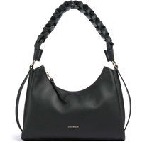 Strukturierte Leder Hobo Tasche mit geflochtenem Griff