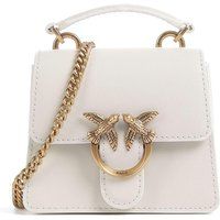 Mini-Lederhandtasche mit Griff