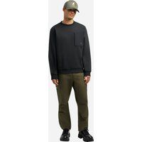Locker geschnittenes Sweatshirt mit Rundhalsausschnitt
