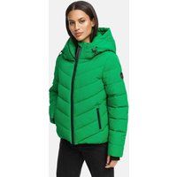 Warme moderne Steppjacke mit Kapuze