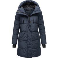 Gesteppter Wintermantel mit Kapuze und Fleecefutter