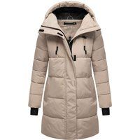 Gesteppter Wintermantel mit Kapuze und Fleecefutter