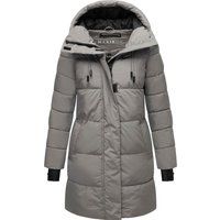 Gesteppter Wintermantel mit Kapuze und Fleecefutter