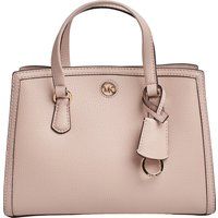 Strukturierte Ledertasche mit Anhänger