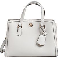 Strukturierte Ledertasche mit Anhänger