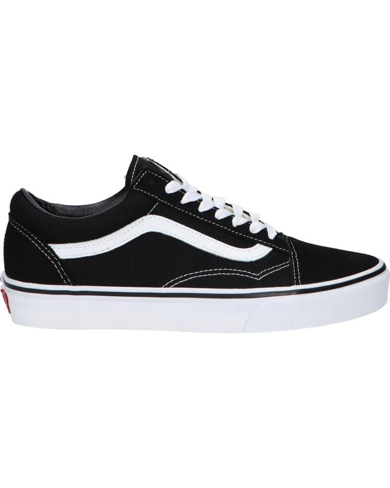 Schwarze Old Skool Sneaker aus Canvas