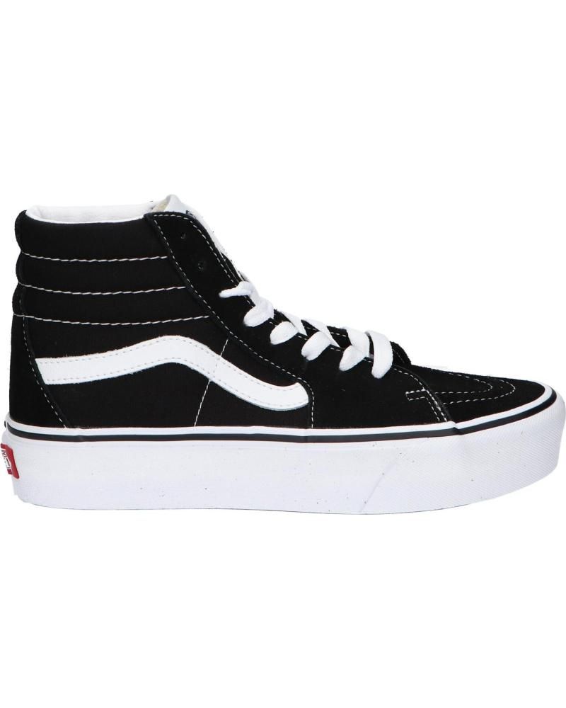 High-Top Plateau-Sneaker, klassischer Stil