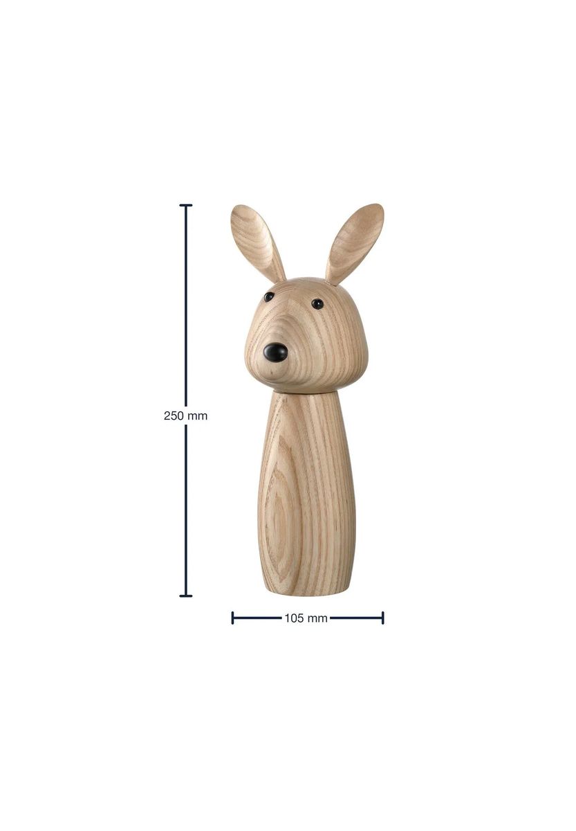LEONARDO Gewürzmühle, Holz, Hase, 95x250x105 mm, mehrfarbig