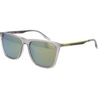 Sonnenbrille mit quadratischem Rahmen und verspiegelten Gläsern