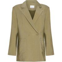 Übergroß Geschnittener Zweireiher Blazer