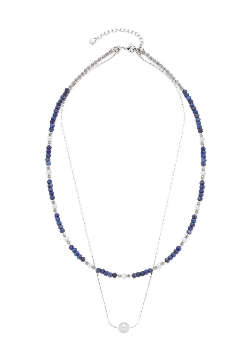 Mehrreihiges Halsketten Set mit Anhänger