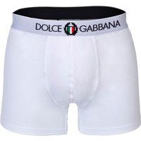 Schwarze Stretch-Baumwoll-Boxershorts