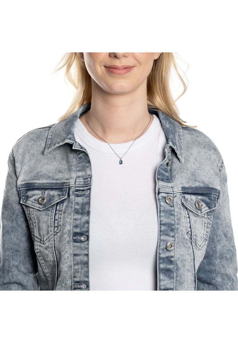 Edelstahlkette mit Sternanhänger