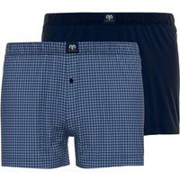 Klassische Herren Strick Boxershorts Zweierpack