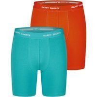 Retro Boxershorts für Herren, 2er-Pack