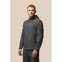Castore Leichte Flex-Jacke Herren Graue Trainingsjacke
