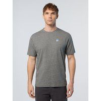 Basic T-Shirt mit Rundhalsausschnitt